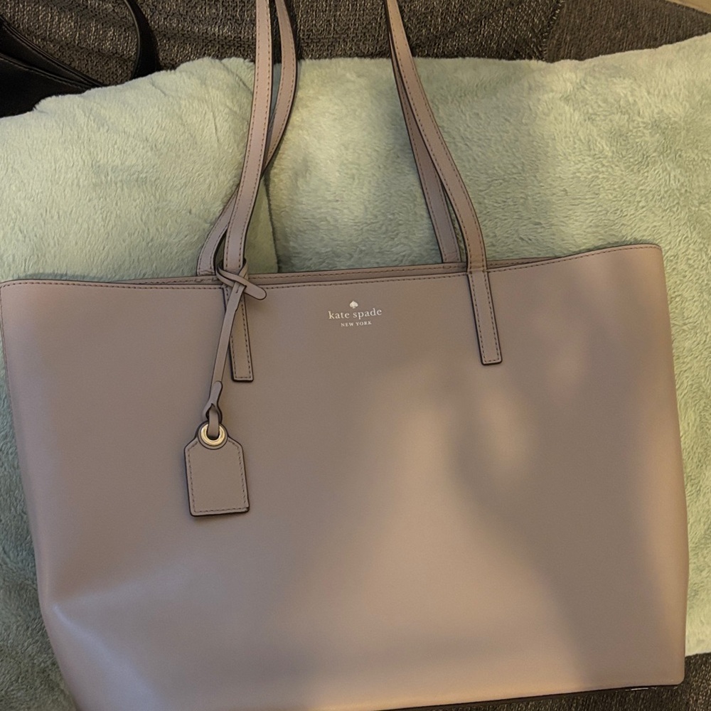 Kate Spade Gray Tote Bag